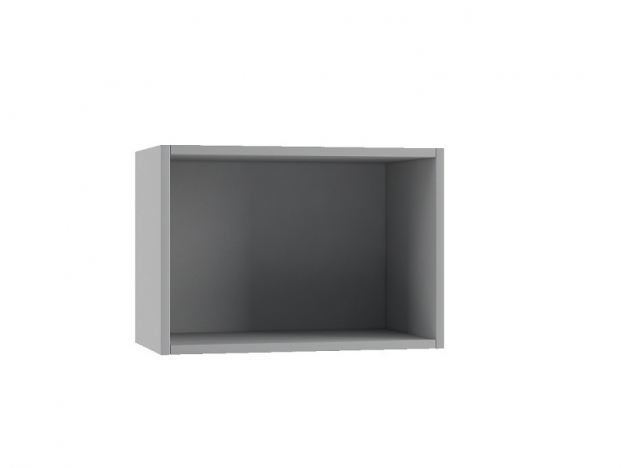 Шкаф навесной горизонтальный со стеклом ПГС500 Империя МДФ сандал ШхВхГ 500х350х280 мм